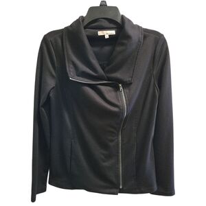June & Hudson Black Blazer Jacket SZ S
